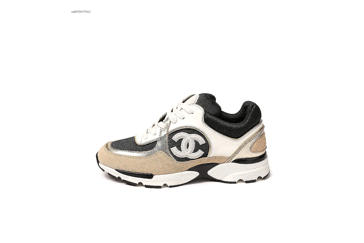 Kako QC Lab inspection photos for Chanel Beige Black Runner Sneaker thumbnail 2