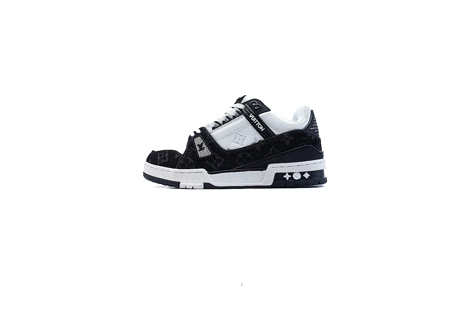 kakoqclab.com Chanel Black White Strap Sandal 4196 black-white sandal image thumbnail 2