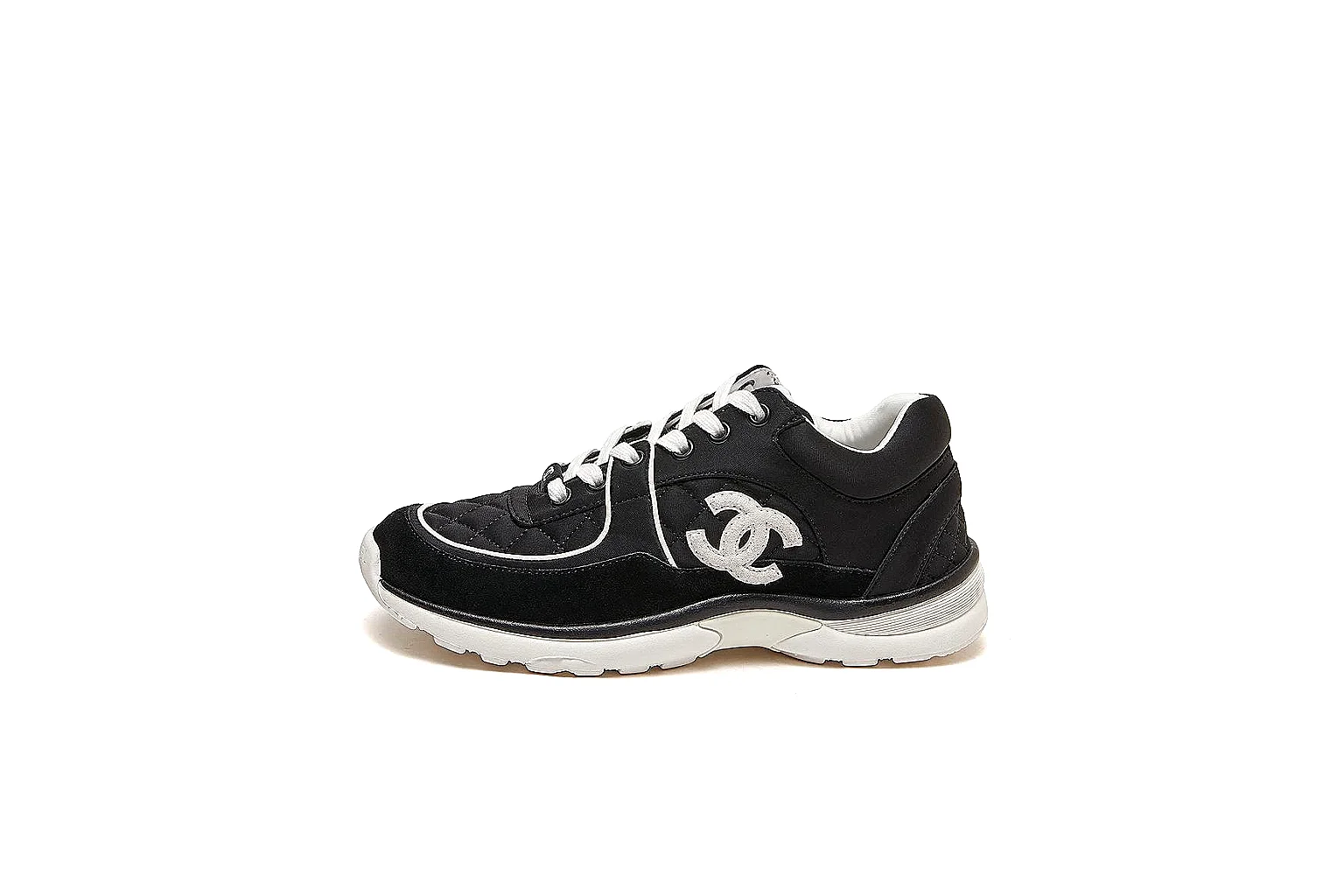 kakoqclab.com Chanel Black CC Runner 2863 Black runner product image