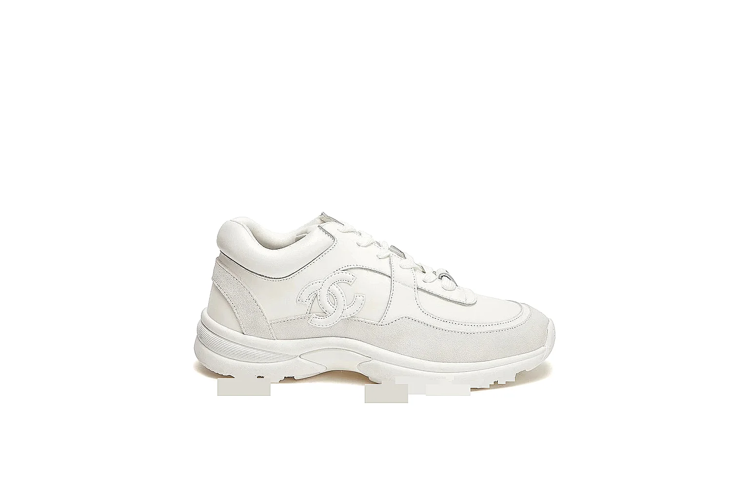 kakoqclab.com Chanel White Tonal CC Runner 2766 White Tonal runner product image