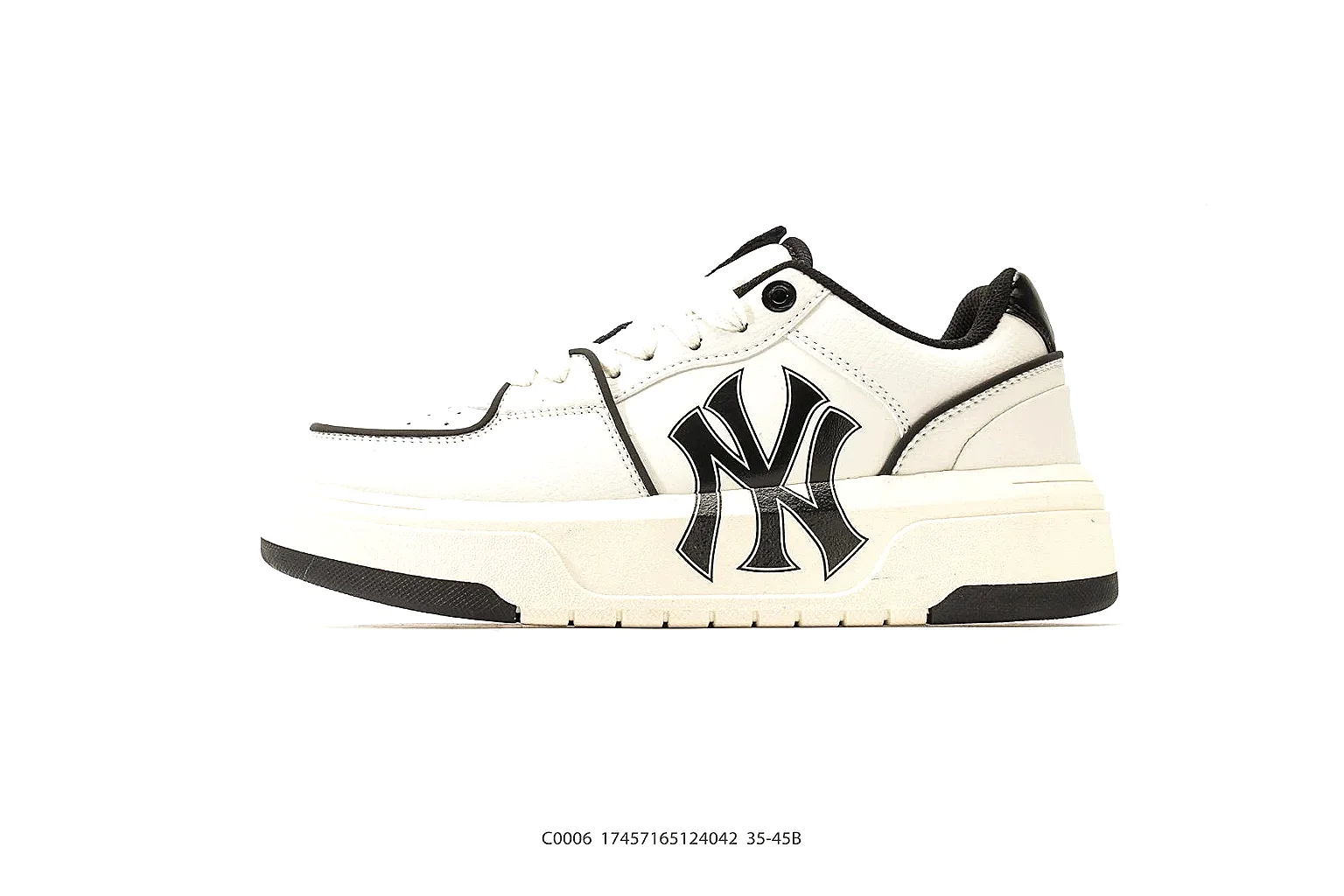 kakoqclab.com Chanel White CC High Sneaker 0068 white-black high-top image thumbnail 6