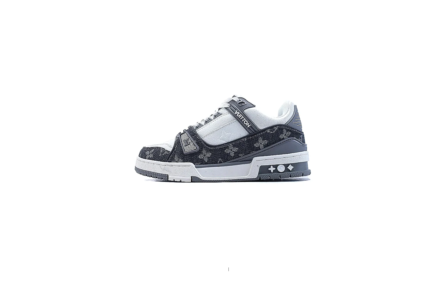 kakoqclab.com Chanel Grey Navy Strap Sandal 4194 grey-navy sandal image thumbnail 2