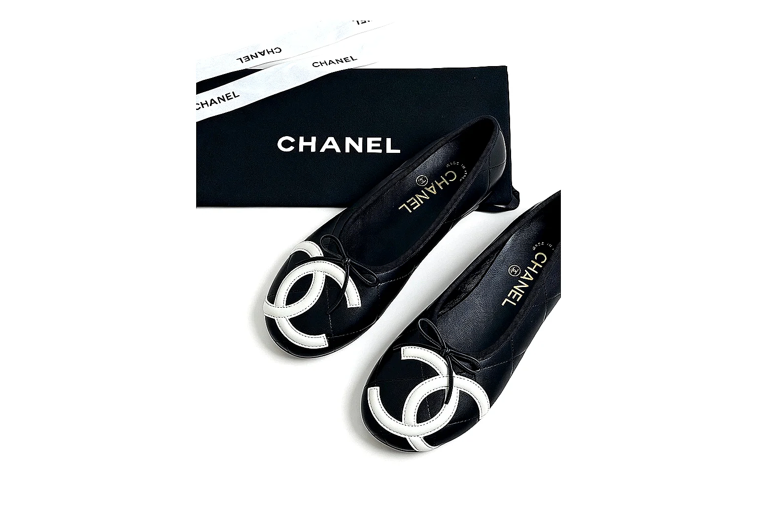 kakoqclab.com Chanel Logo Flat Black QC photo checklist six-photo gallery thumbnail 3
