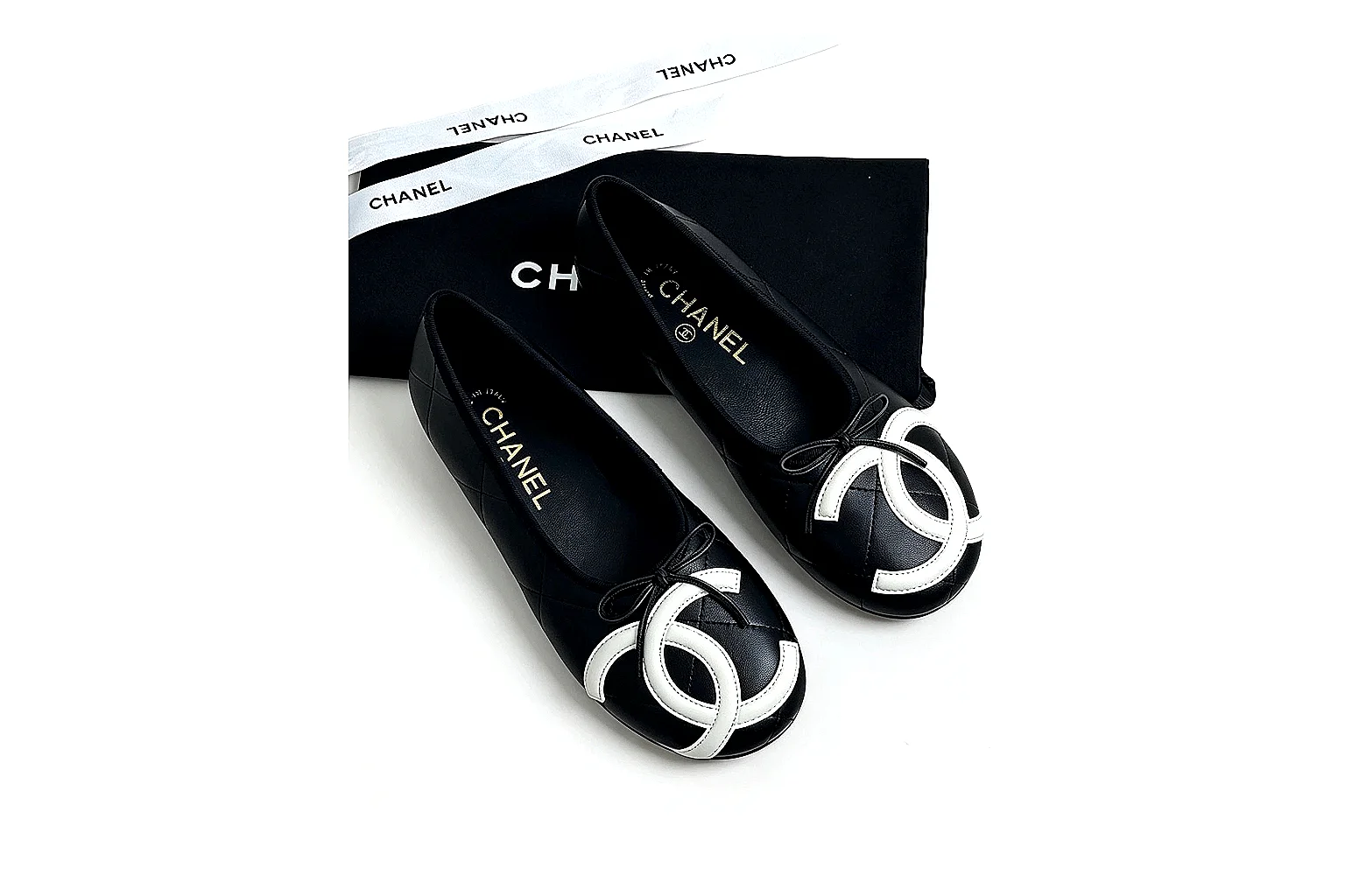 kakoqclab.com Chanel Logo Flat Black QC photo checklist six-photo gallery thumbnail 5
