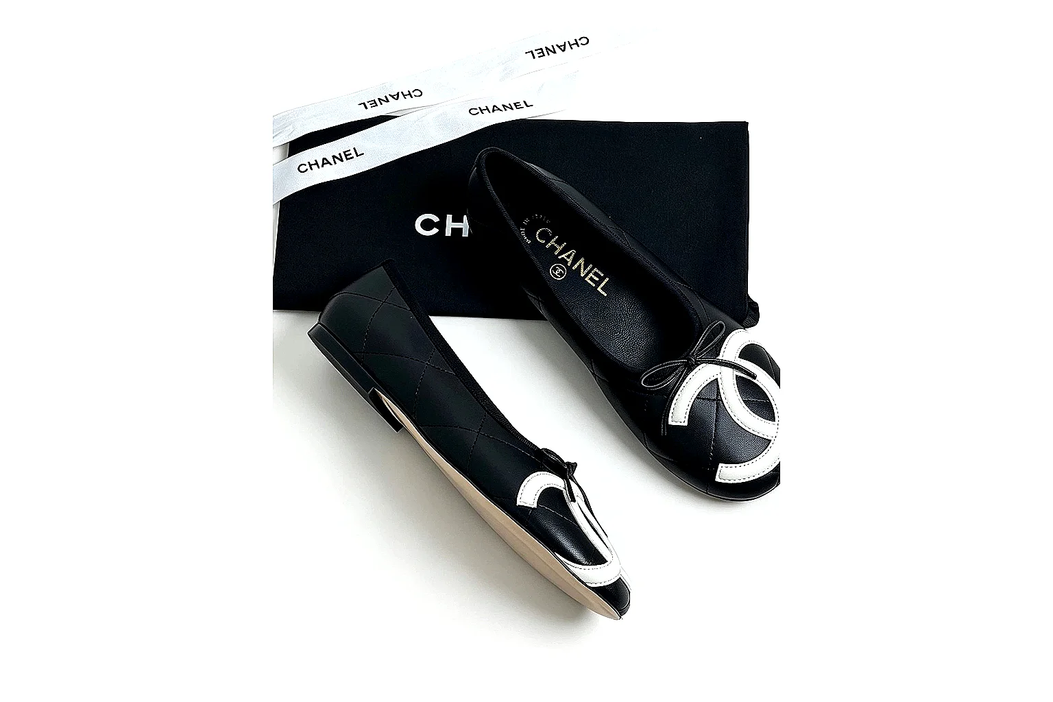 kakoqclab.com Chanel Logo Flat Black QC photo checklist six-photo gallery thumbnail 6