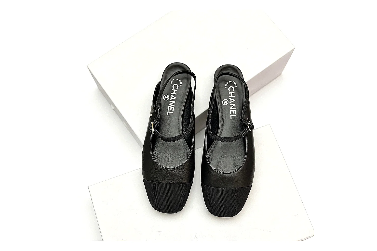 kakoqclab.com Chanel Mary Jane Flat Black QC photo checklist six-photo gallery thumbnail 5