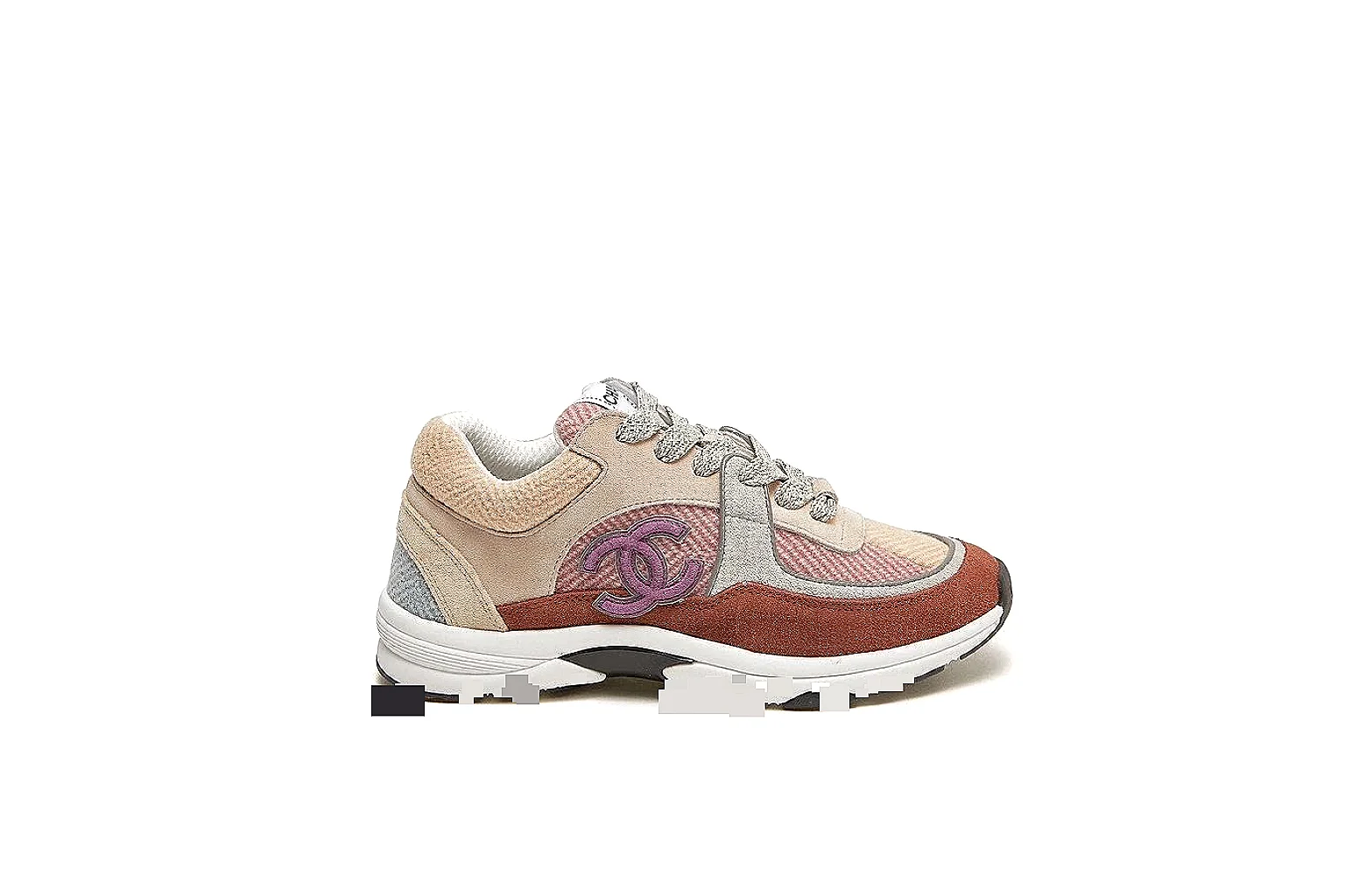 kakoqclab.com Chanel Retro Runner Beige Pink QC photo checklist six-photo gallery thumbnail 2