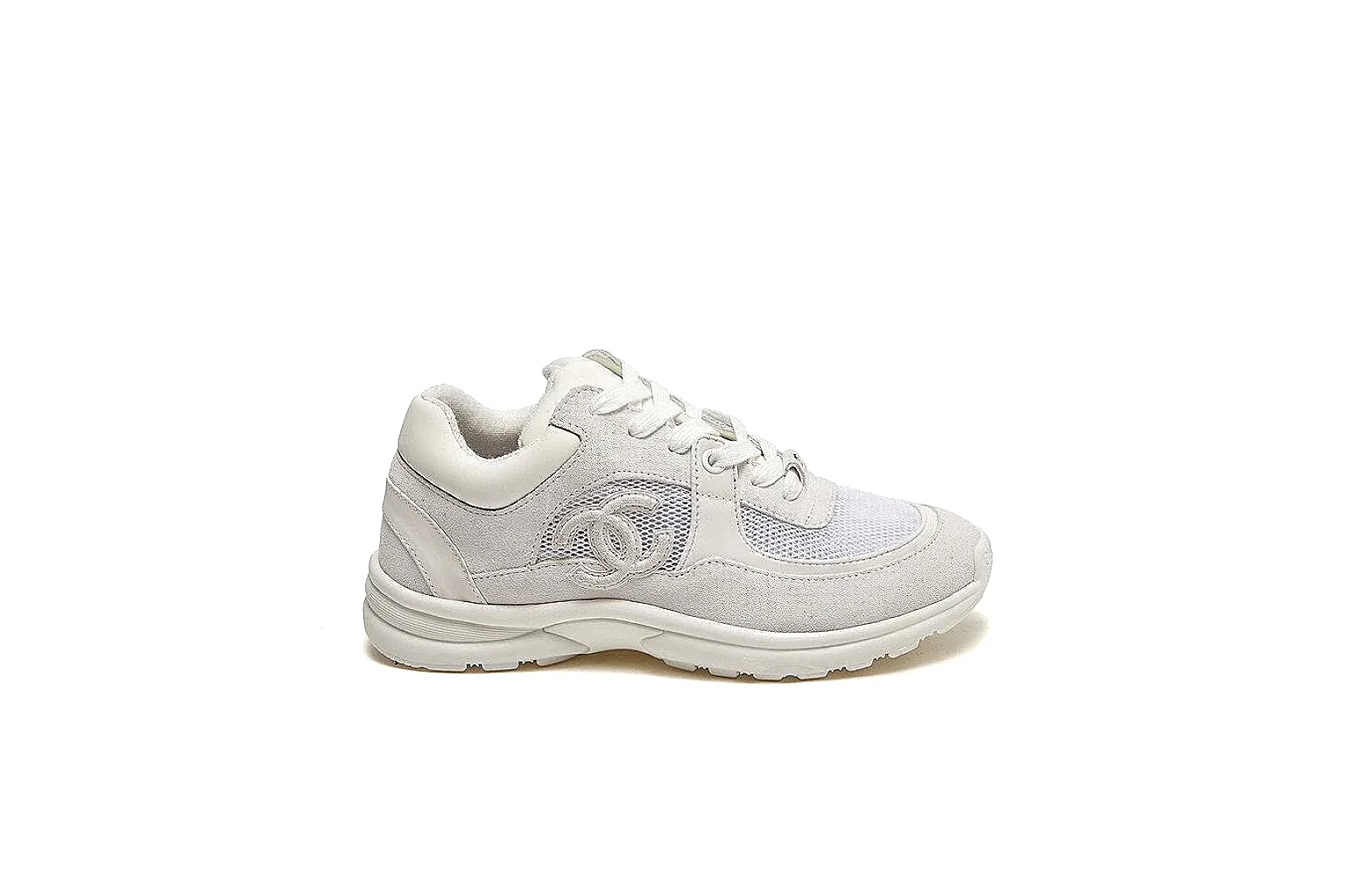 Kako QC Lab inspection photos for Chanel White Runner Sneaker thumbnail 2