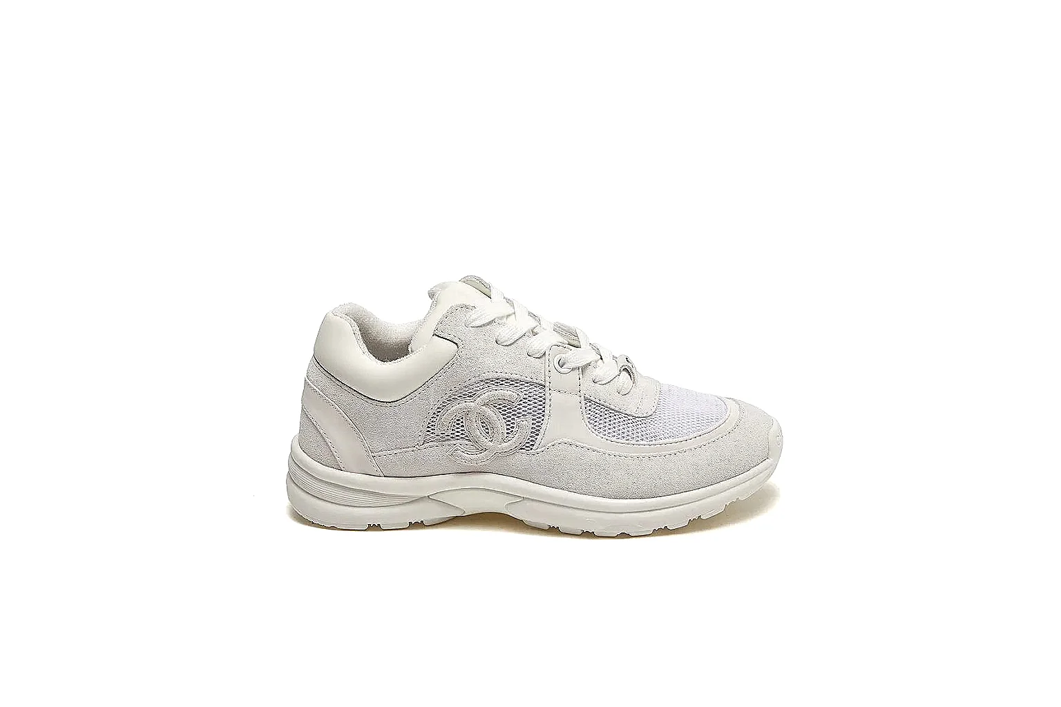 Kako QC Lab inspection photos for Chanel White Runner Sneaker thumbnail 2