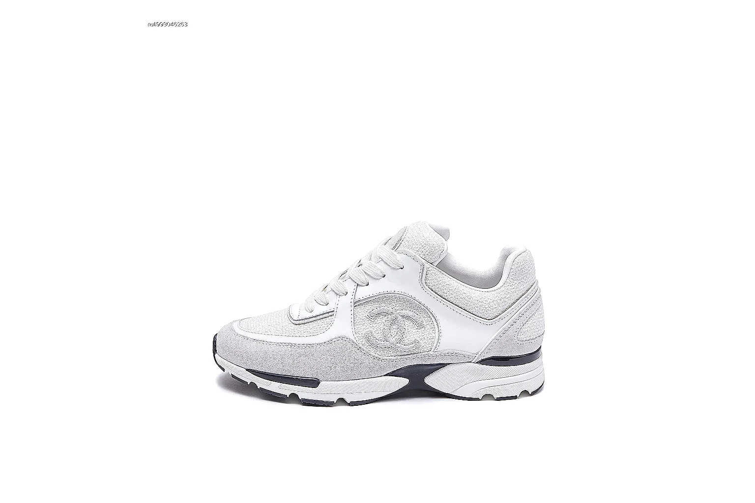 Kako QC Lab inspection photos for Chanel White Gray Runner Sneaker thumbnail 5