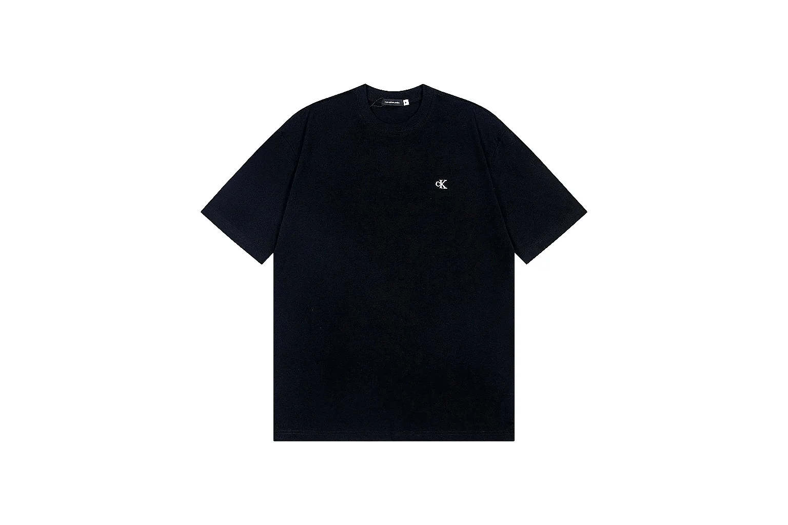 kakoqclab.com Calvin Klein Black Logo Tee 0547 Black short-sleeve-tee product image
