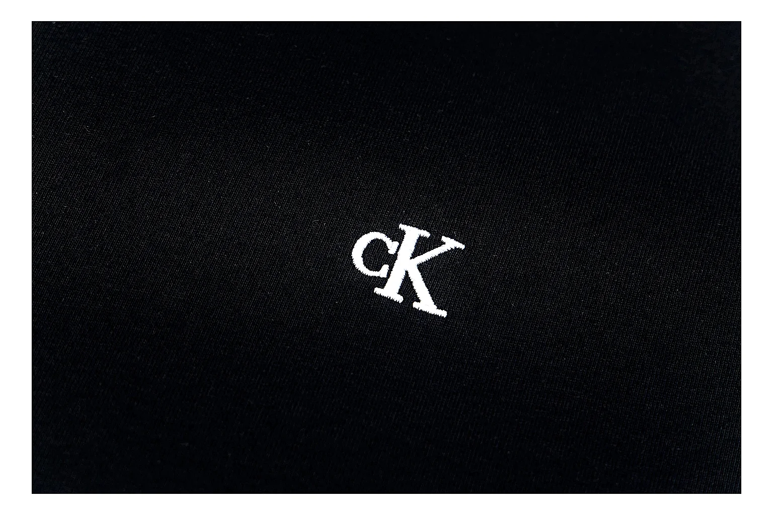 kakoqclab.com Calvin Klein Black Logo Tee 0547 Black short-sleeve-tee product image thumbnail 4