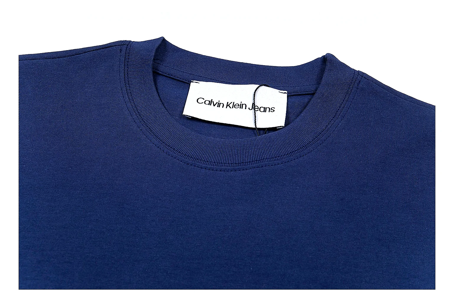 kakoqclab.com Calvin Klein Blue Logo Tee 0577 Blue short-sleeve-tee product image thumbnail 4