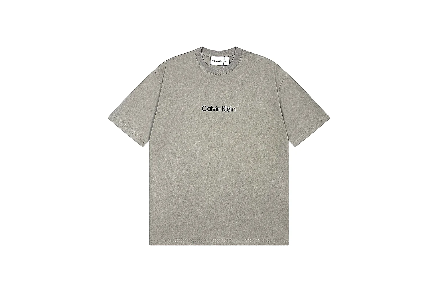 kakoqclab.com Calvin Klein Grey Logo Tee 0568 Grey short-sleeve-tee product image