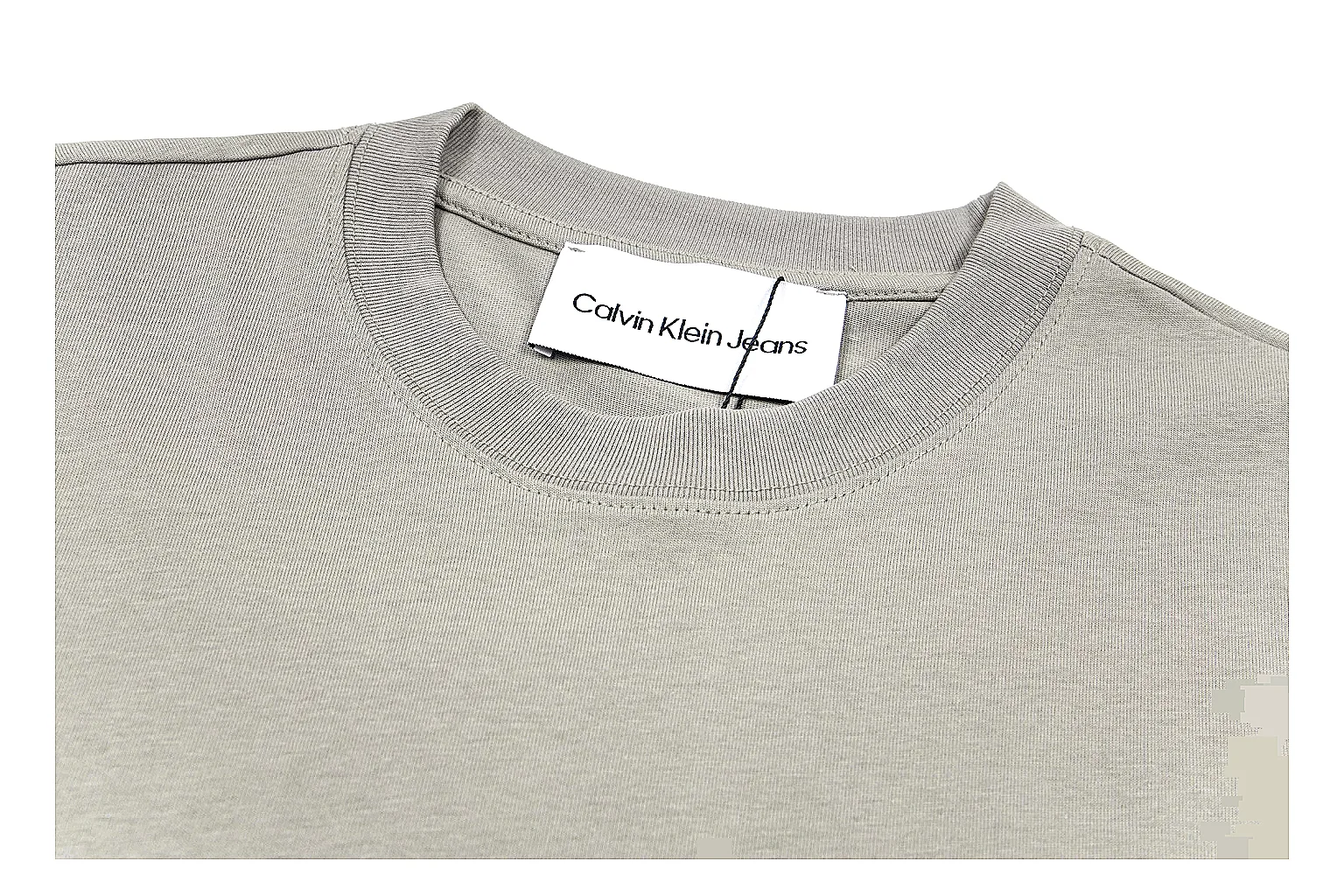 kakoqclab.com Calvin Klein Grey Logo Tee 0568 Grey short-sleeve-tee product image thumbnail 5