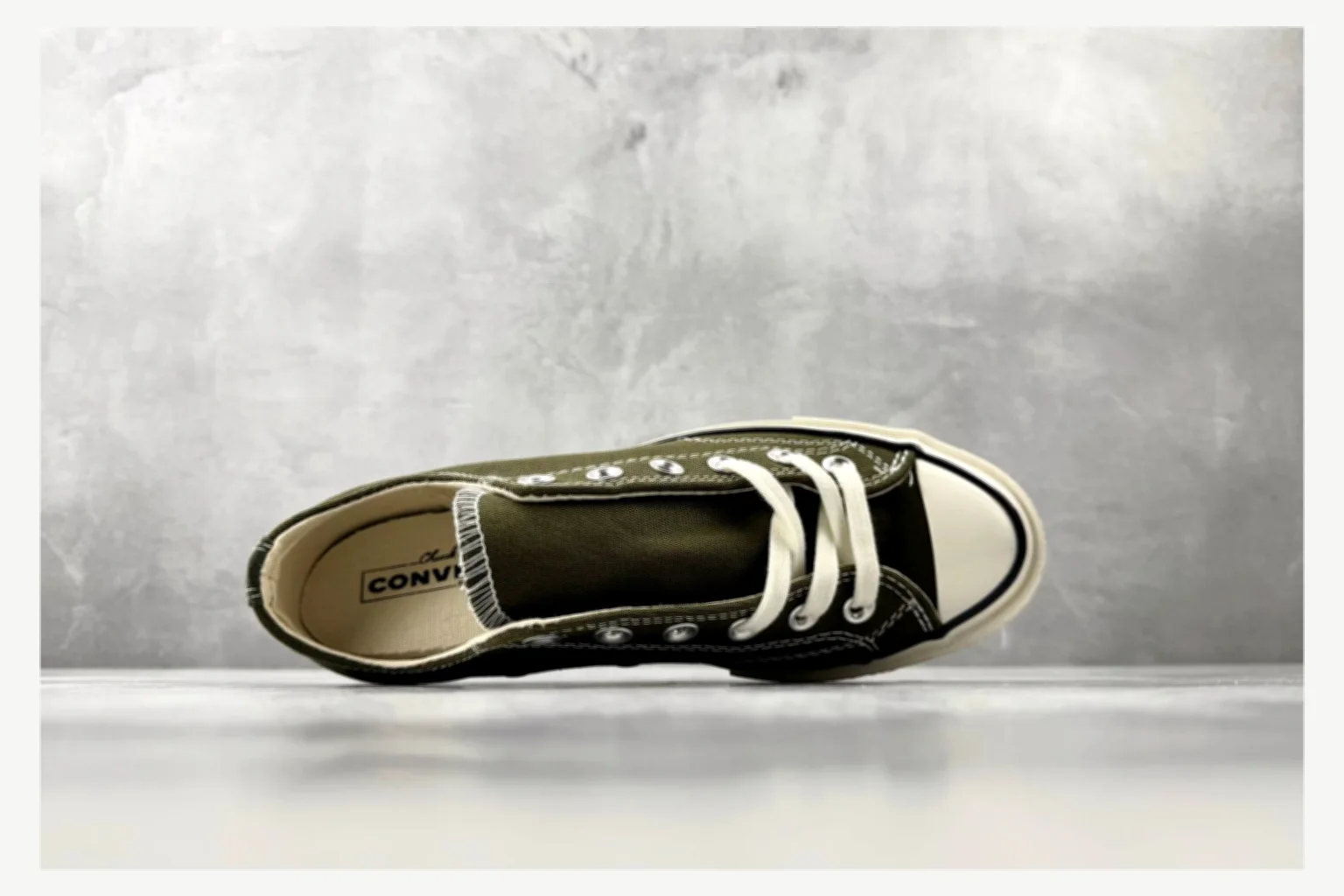 Converse Chuck 70 Olive Low Top QC photo reference SKU 1182167372 thumbnail 6