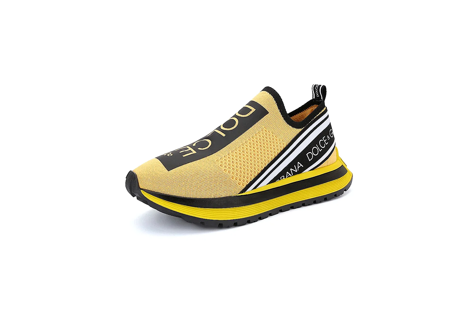kakoqclab.com Dolce & Gabbana Sorrento Yellow Black Runner 0676 yellow-black runner image