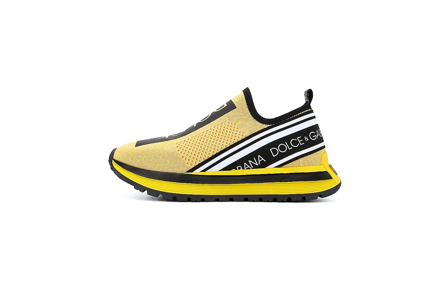kakoqclab.com Dolce & Gabbana Sorrento Yellow Black Runner 0676 yellow-black runner image thumbnail 3