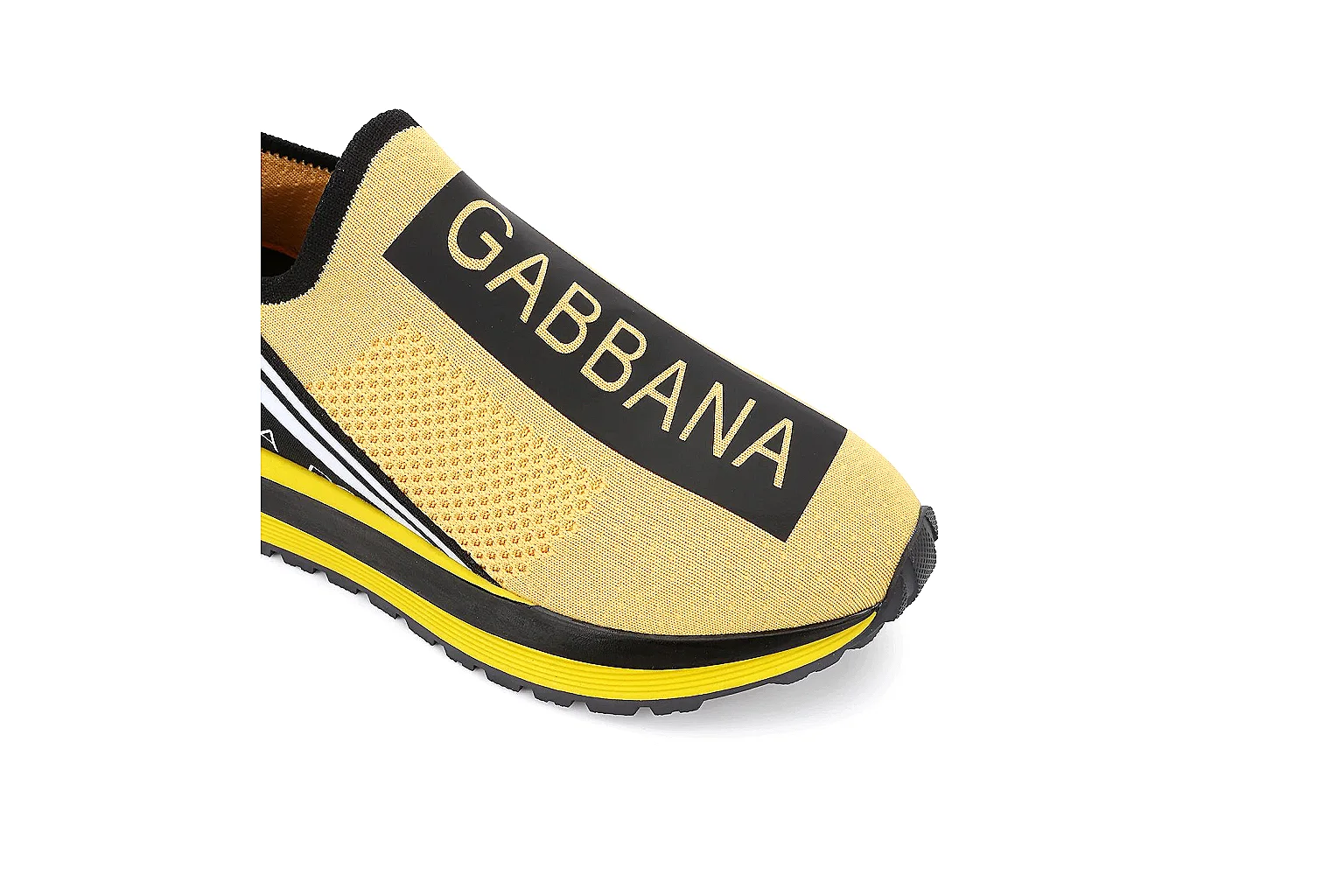 kakoqclab.com Dolce & Gabbana Sorrento Yellow Black Runner 0676 yellow-black runner image thumbnail 4