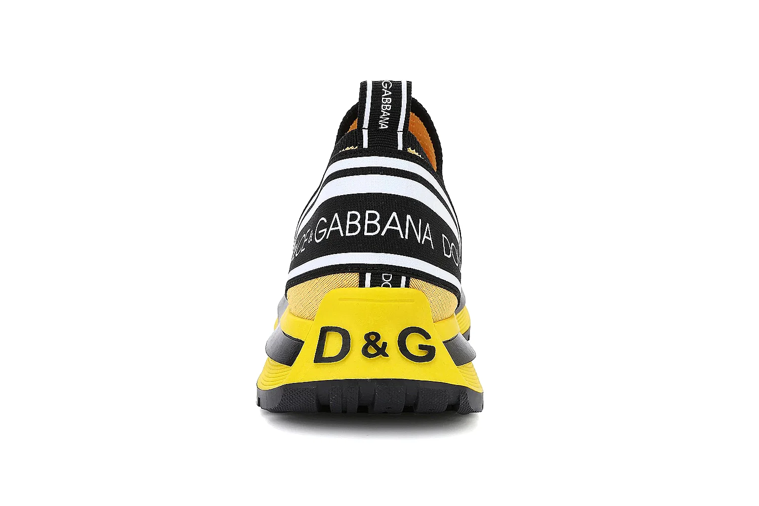 kakoqclab.com Dolce & Gabbana Sorrento Yellow Black Runner 0676 yellow-black runner image thumbnail 5