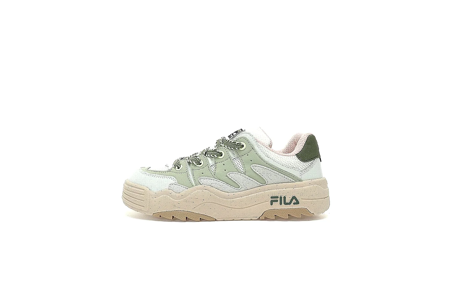 Kako QC Lab inspection photos for Fila Beige Green Low Sneaker thumbnail 5