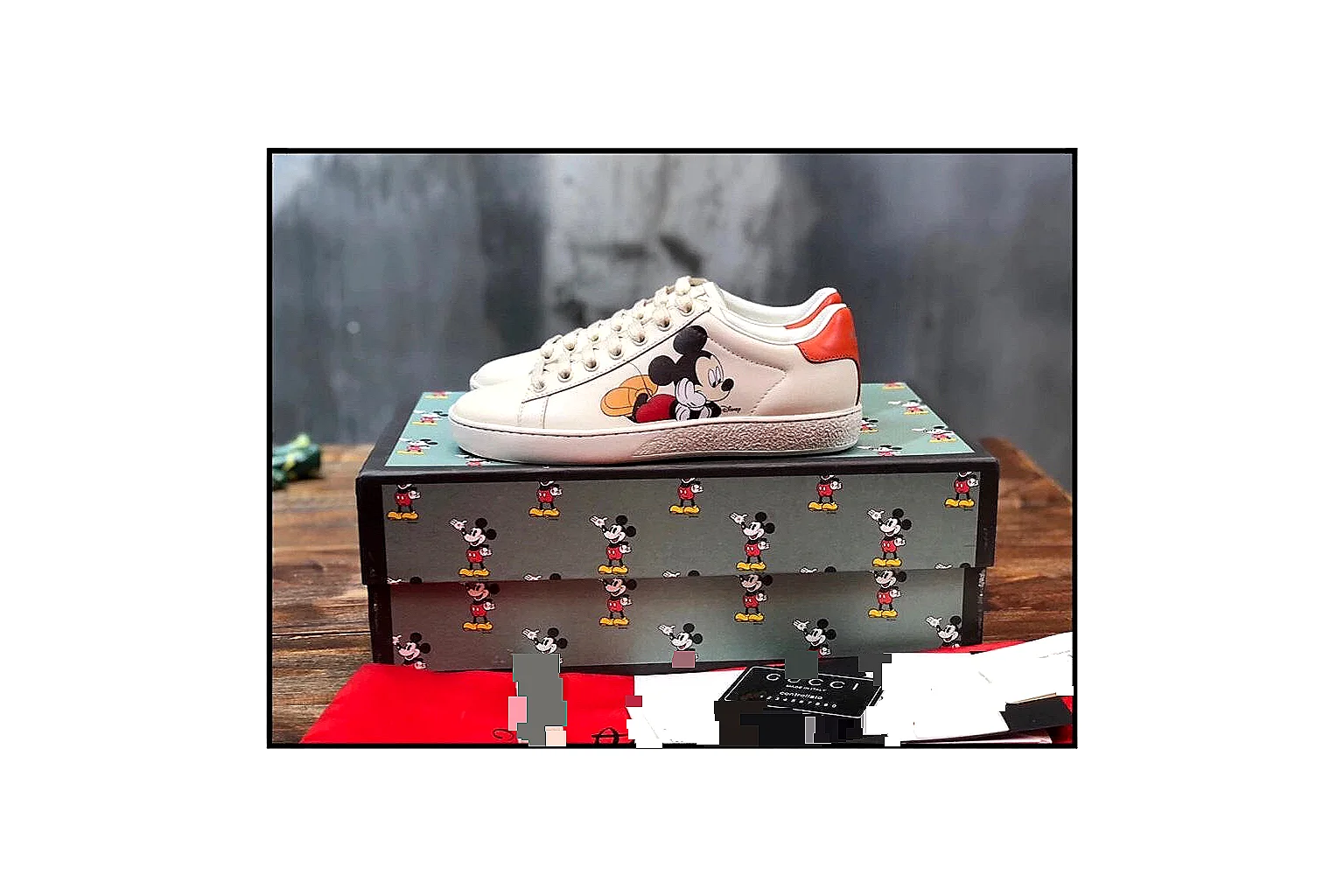 kakoqclab.com Gucci Ace White Red QC photo checklist six-photo gallery thumbnail 2