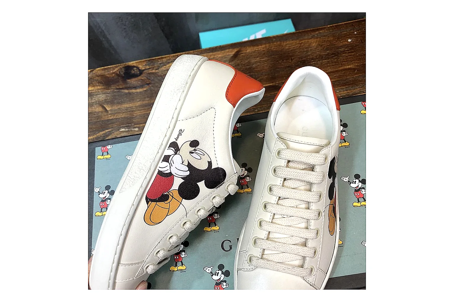 kakoqclab.com Gucci Ace White Red QC photo checklist six-photo gallery thumbnail 3