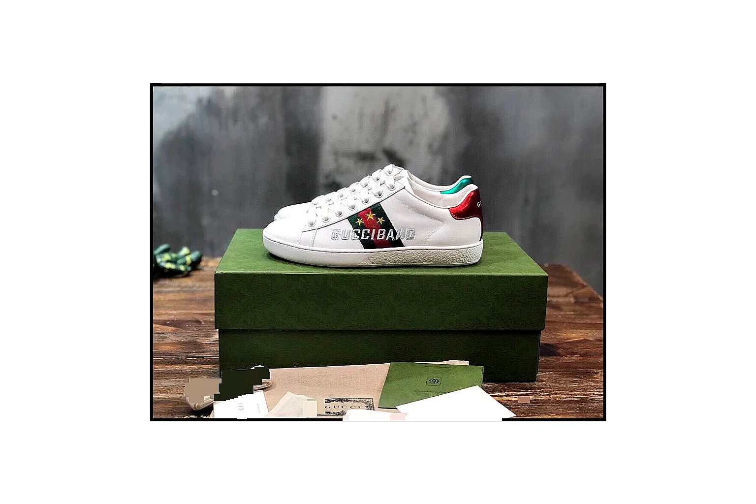 kakoqclab.com Gucci Ace White Red QC photo checklist six-photo gallery thumbnail 2