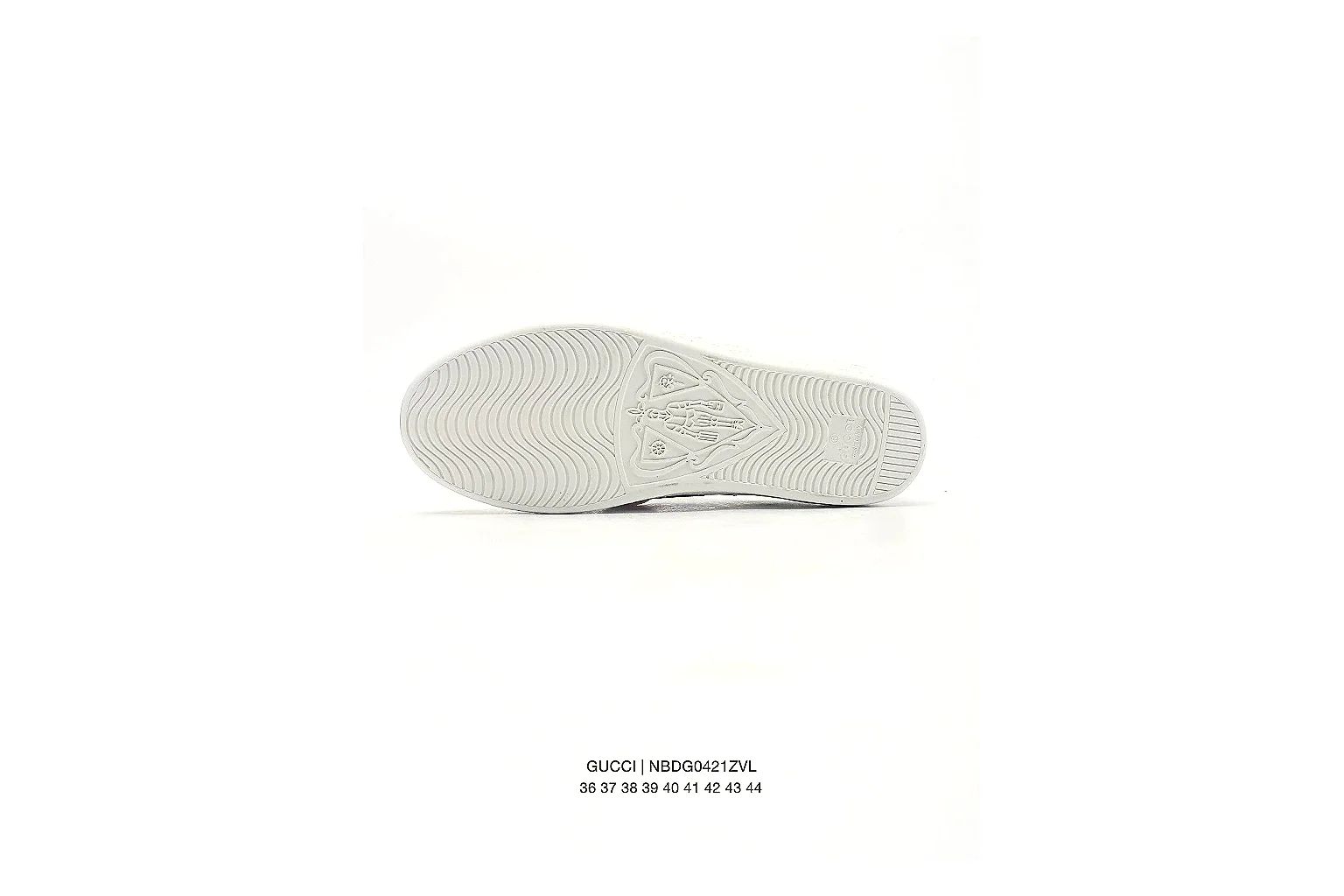 Gucci Ace White Red Green Sneaker 1291 QC angle reference with side and outsole views thumbnail 4