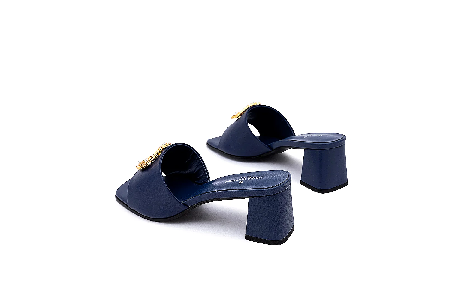 kakoqclab.com Gucci Blue Horsebit Mule Heel 4459 blue mule-heel image thumbnail 3
