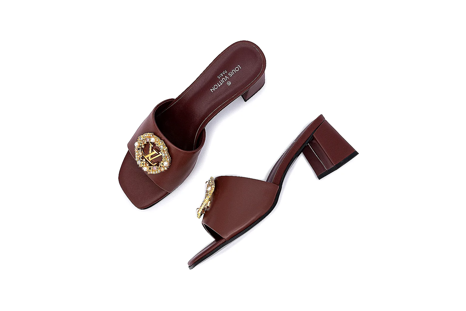 kakoqclab.com Gucci Burgundy Horsebit Heel 3678 burgundy heel image