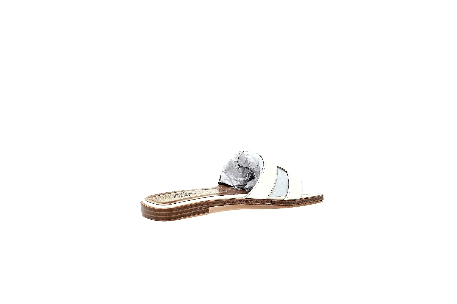 kakoqclab.com Hermes Oran White Slide 3953 white-brown slide image thumbnail 6