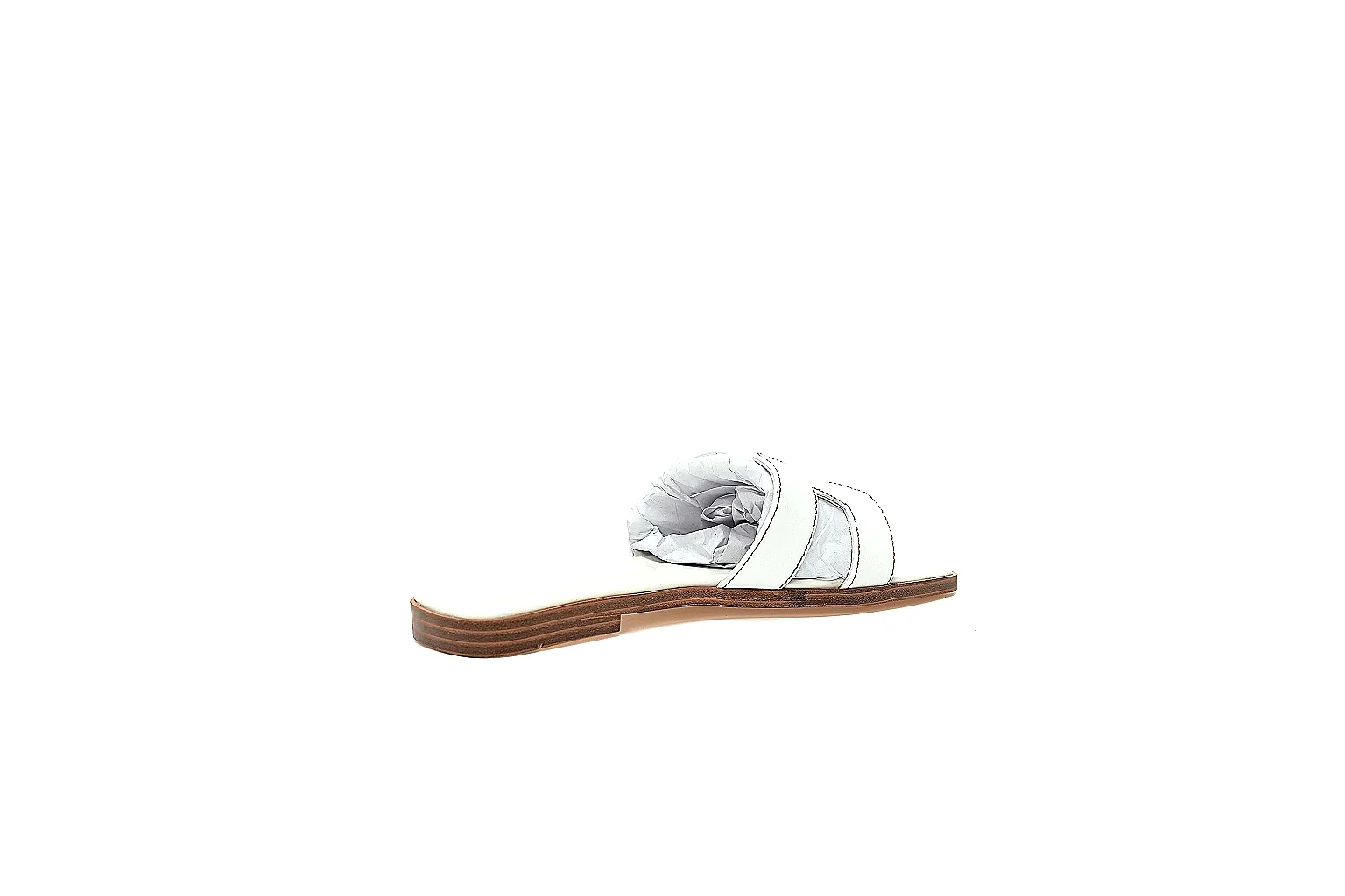 kakoqclab.com Hermes Oran White Slide Pair 3988 white-brown slide image thumbnail 6