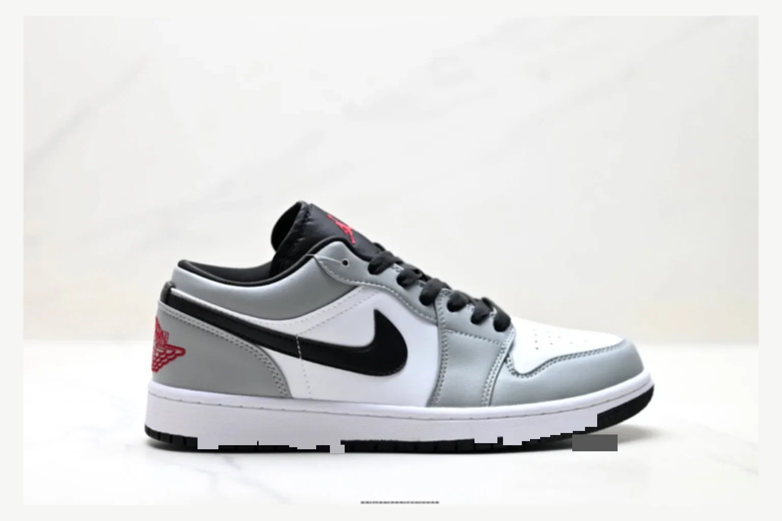 Jordan Air Jordan 1 Low Gray White QC photo reference SKU 1182167486