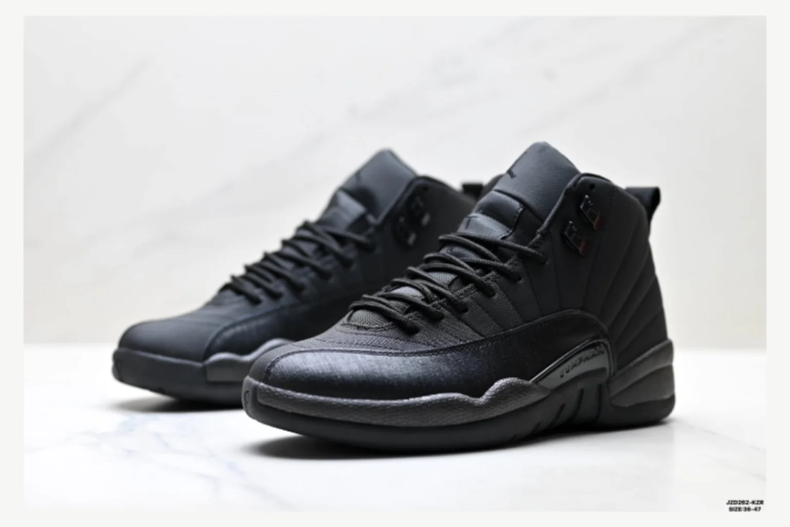 Jordan Air Jordan 12 Black High Top QC photo reference SKU 1182167523