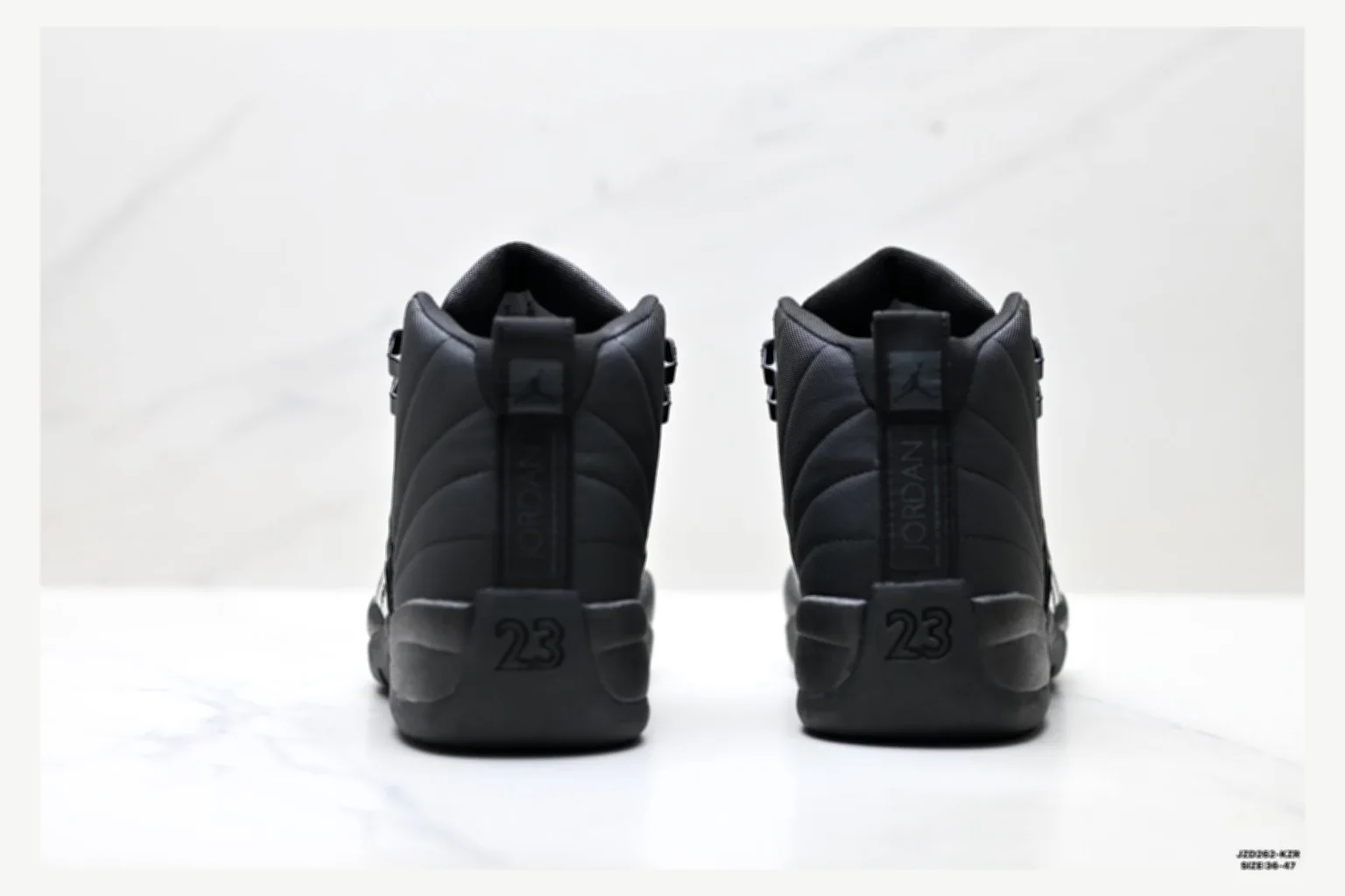 Jordan Air Jordan 12 Black High Top QC photo reference SKU 1182167523 thumbnail 4