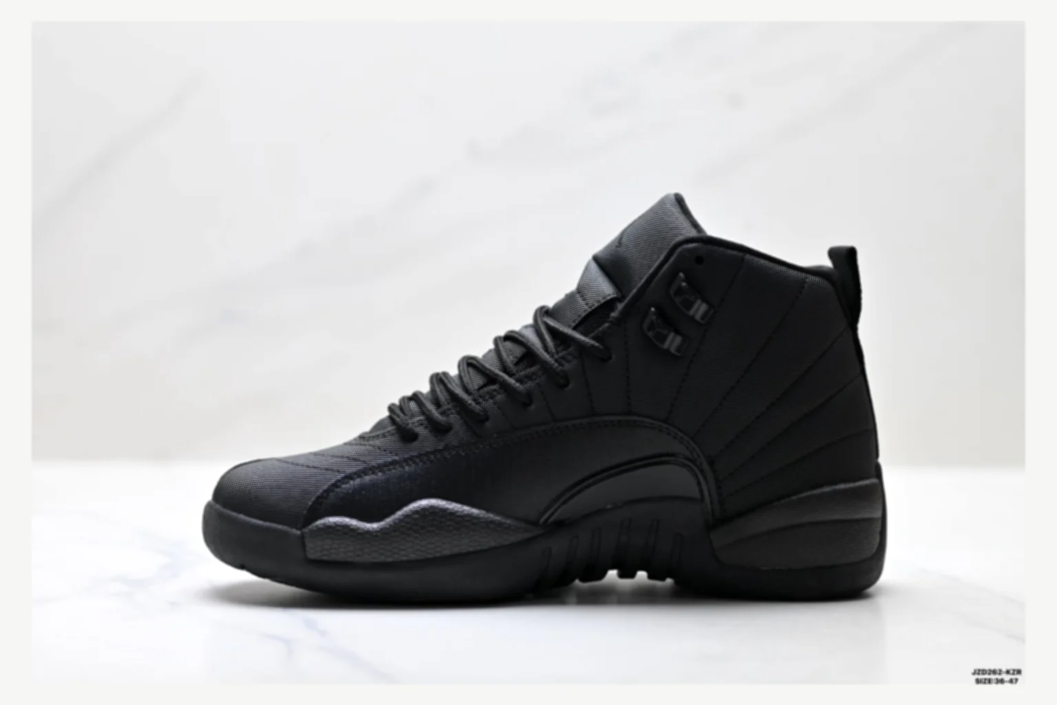 Jordan Air Jordan 12 Black High Top QC photo reference SKU 1182167523 thumbnail 6