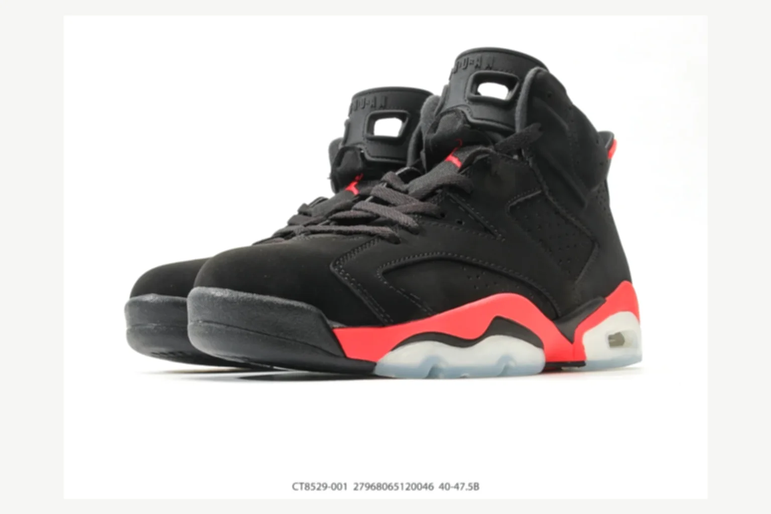 Jordan Air Jordan 6 Retro Black Gray High Top QC photo reference SKU 1182167253 thumbnail 3