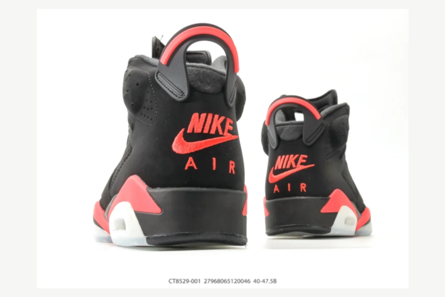 Jordan Air Jordan 6 Retro Black Gray High Top QC photo reference SKU 1182167253 thumbnail 4