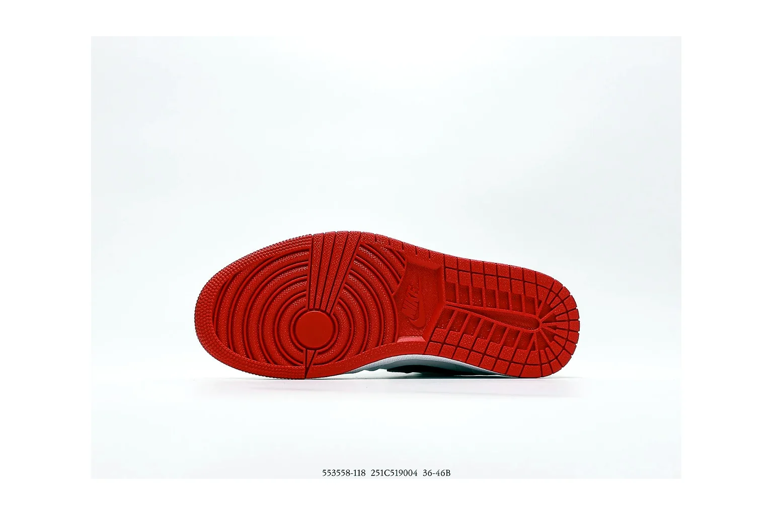 Jordan Air Jordan 1 Low White Red retro basketball low six photo view thumbnail 6