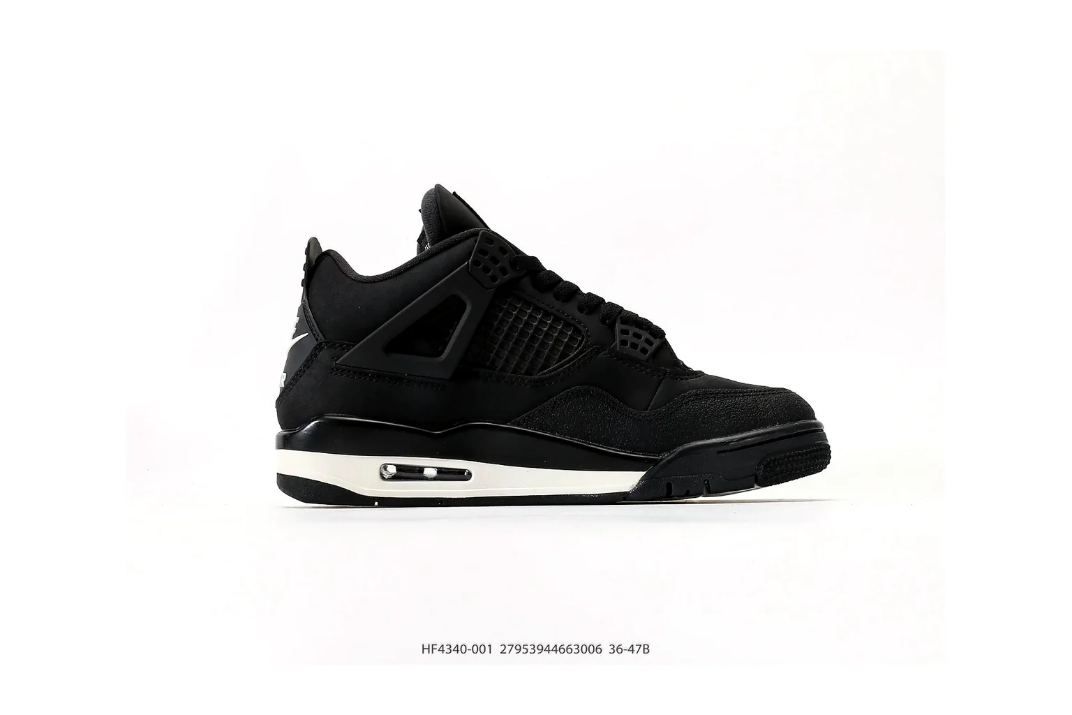 Jordan Air Jordan 4 Black Cat retro basketball six photo view thumbnail 5