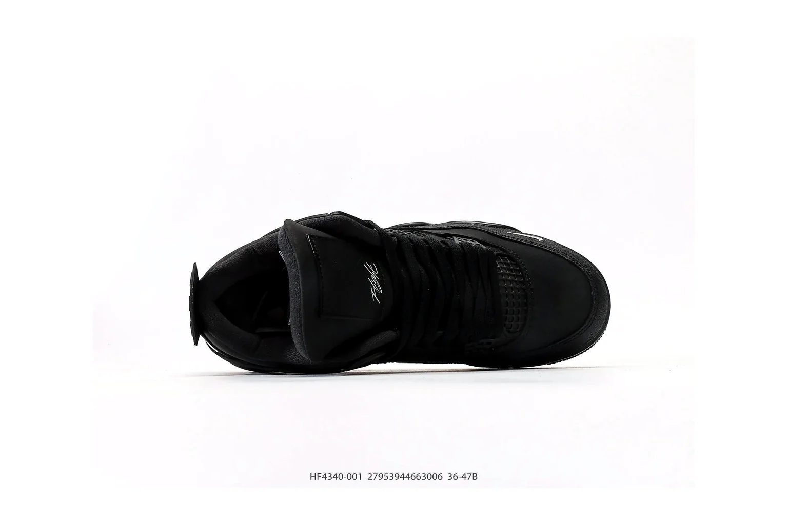 Jordan Air Jordan 4 Black Cat retro basketball six photo view thumbnail 6