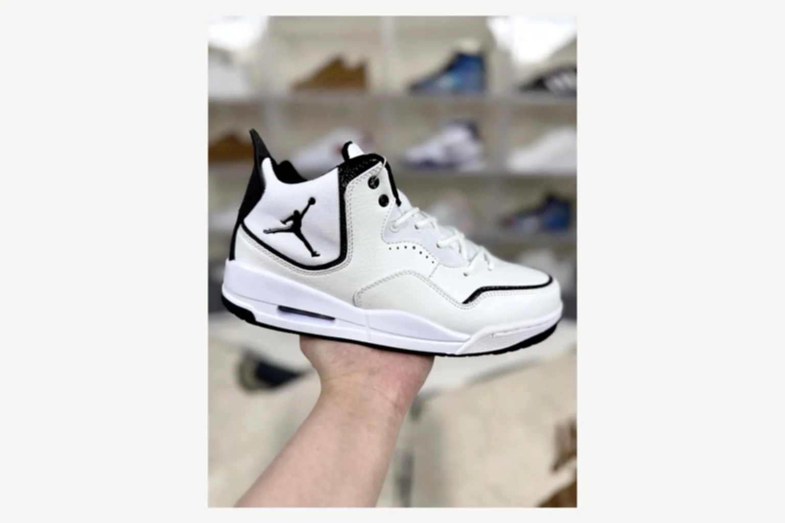 Jordan Courtside 23 Purple White Mid Top QC photo reference SKU 1194924481 thumbnail 5