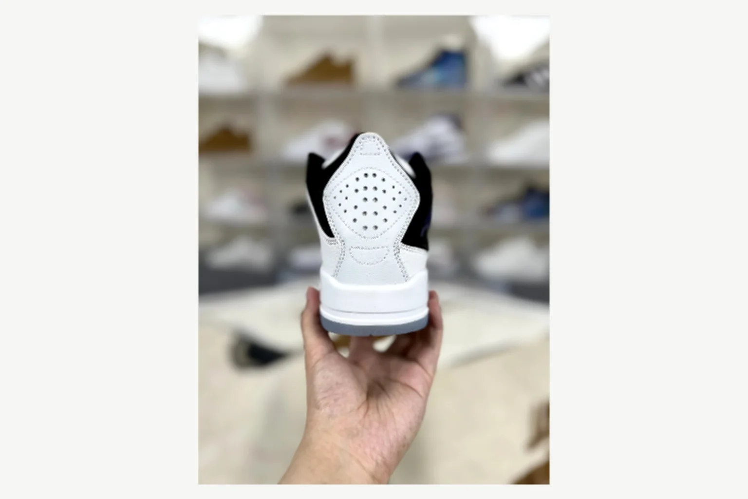 Jordan Courtside 23 Gray Blue Mid Top QC photo reference SKU 1194924534