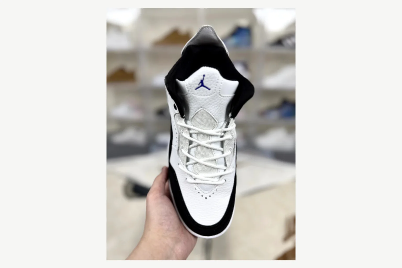 Jordan Courtside 23 Gray Blue Mid Top QC photo reference SKU 1194924534 thumbnail 3
