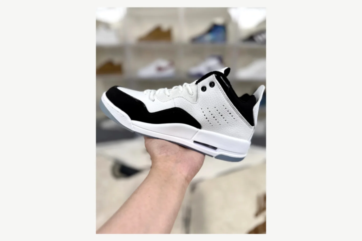 Jordan Courtside 23 Gray Blue Mid Top QC photo reference SKU 1194924534 thumbnail 6