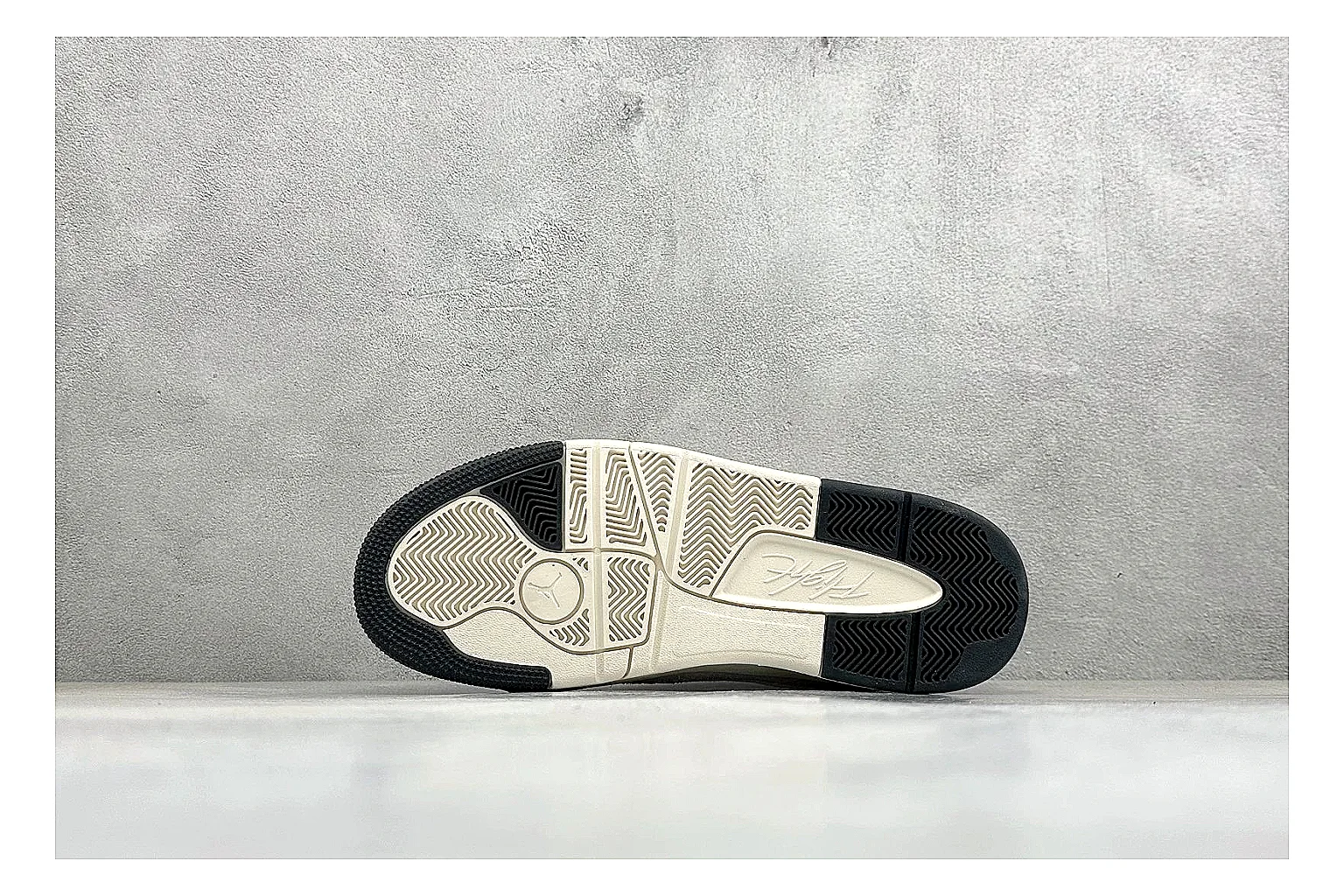 Jordan Flight White QC reference photo showing white low court upper, cream sole, simple Jordan styling, and soft retro basketball profile thumbnail 3