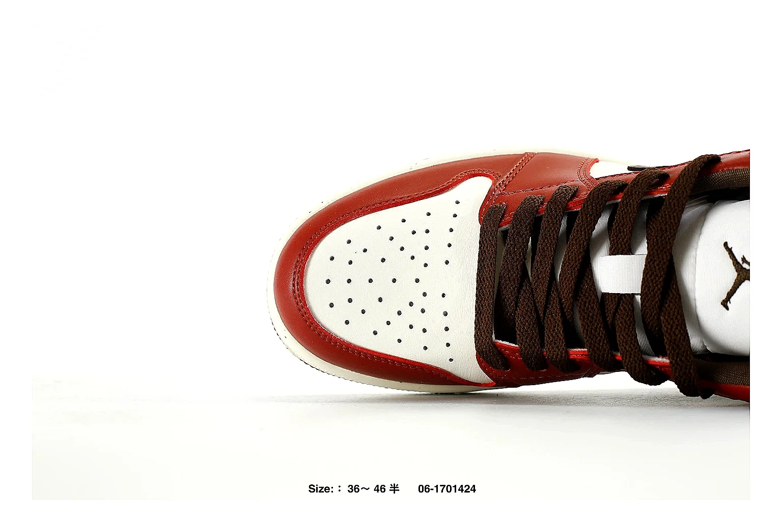 kakoqclab.com Air Jordan Red White Jordan 1 Low 2697 Red White low-top product image thumbnail 3