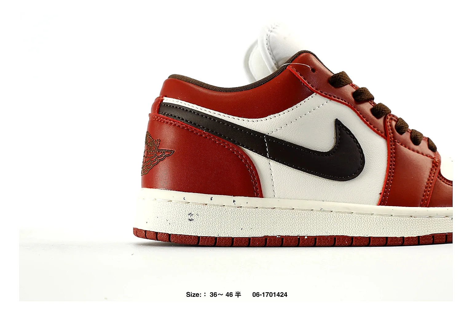 kakoqclab.com Air Jordan Red White Jordan 1 Low 2697 Red White low-top product image thumbnail 5