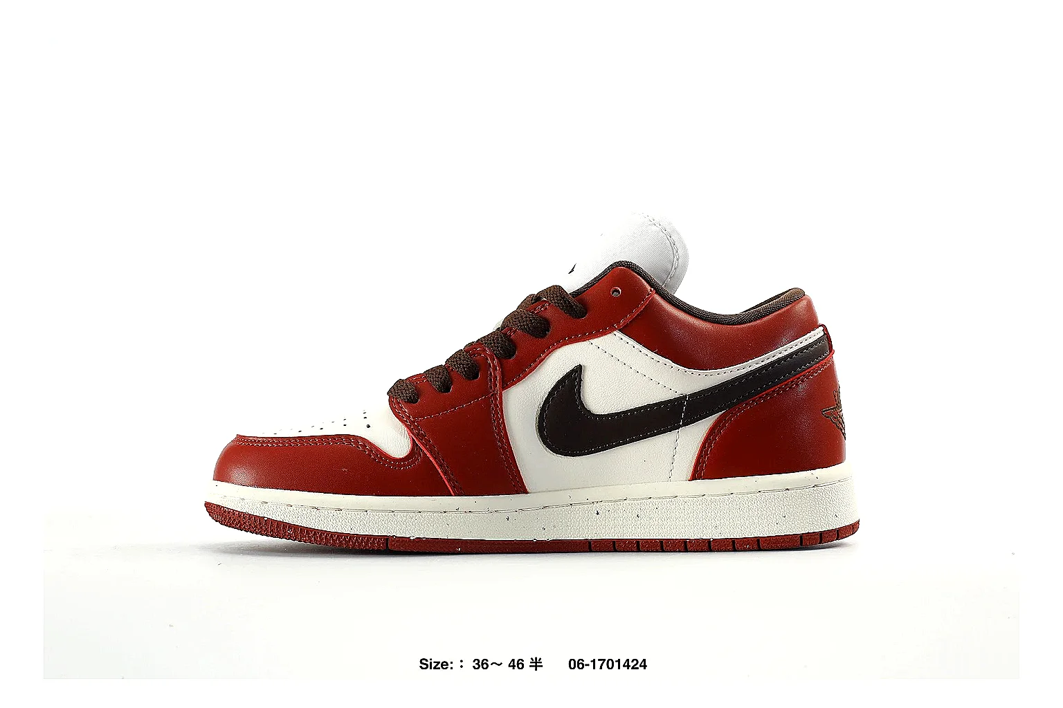 kakoqclab.com Air Jordan Red White Jordan 1 Low 2697 Red White low-top product image thumbnail 6
